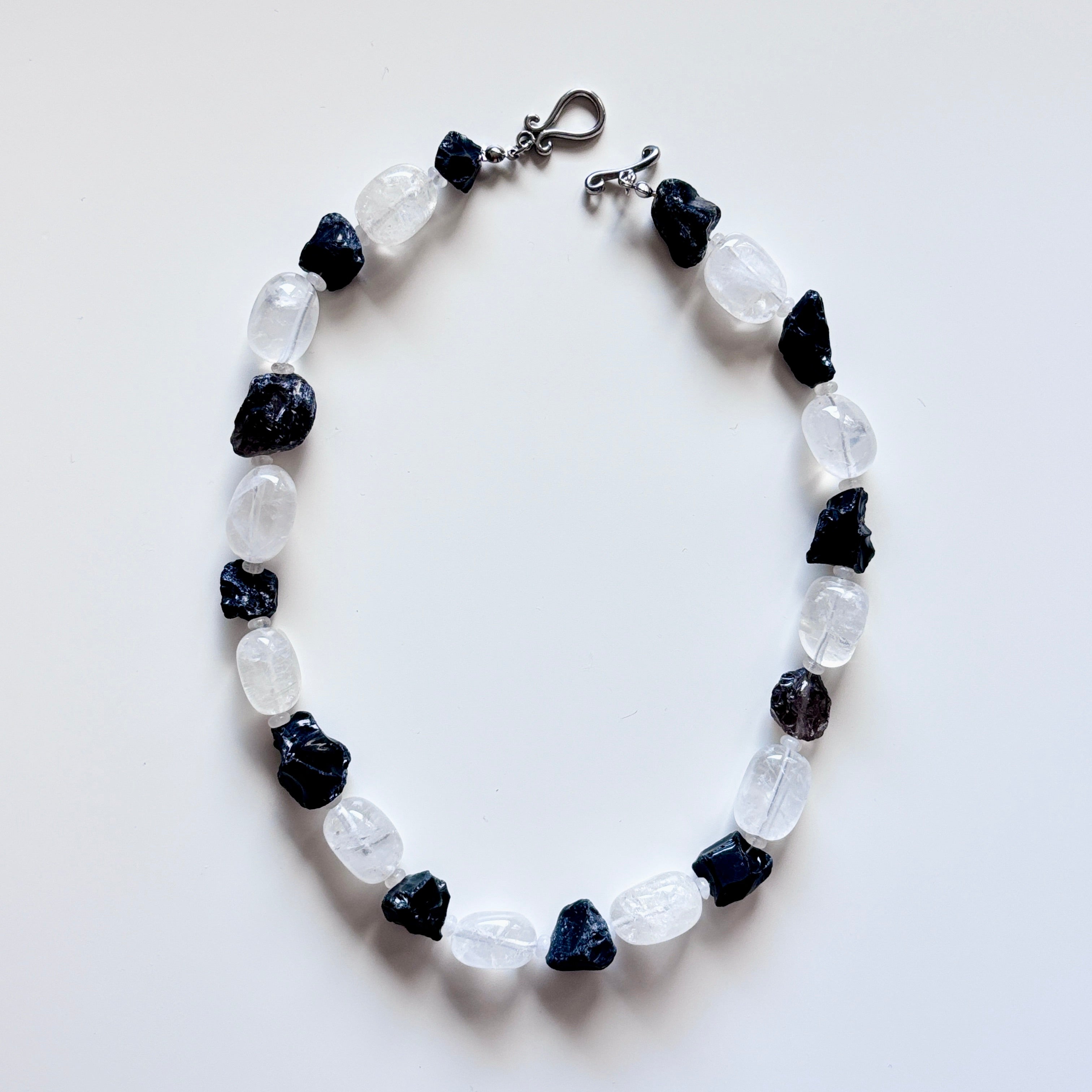 Natural Stone Raw Stone Necklace• Minimalist Statement Gemstone Jewelry • Handmade Jewelry