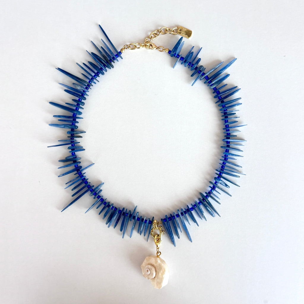 Sea Whisper - Kyanite Spike Necklace