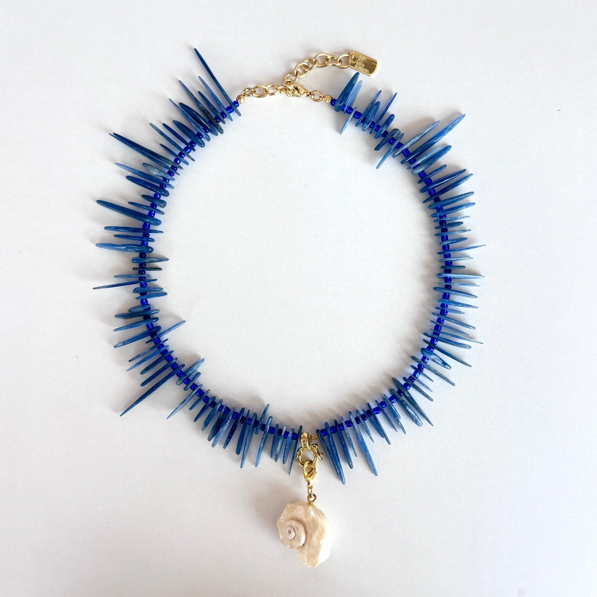Sea Whisper - Kyanite Spike Necklace
