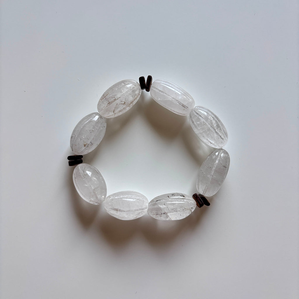 Natural Crystal Healing Bracelet • Energy Cleansing Jewelry