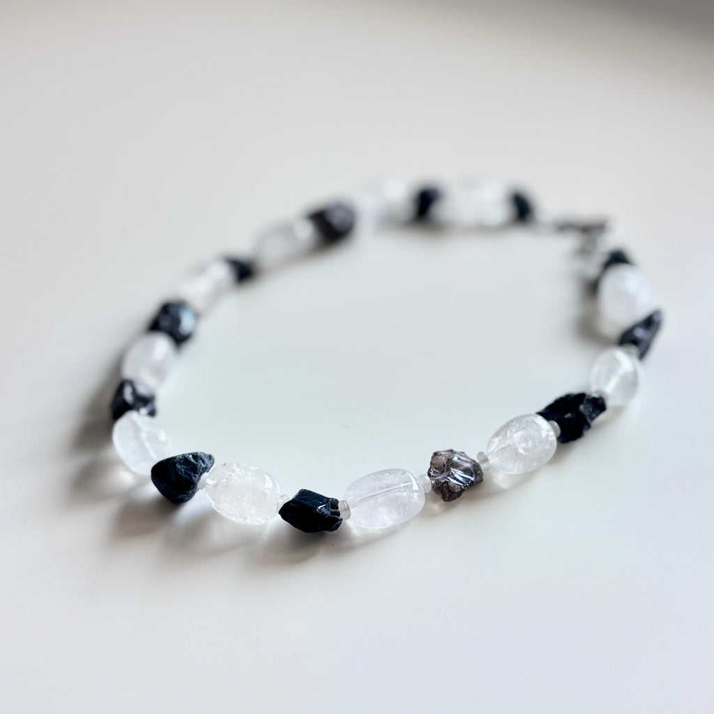 Natural Stone Raw Stone Necklace• Minimalist Statement Gemstone Jewelry • Handmade Jewelry