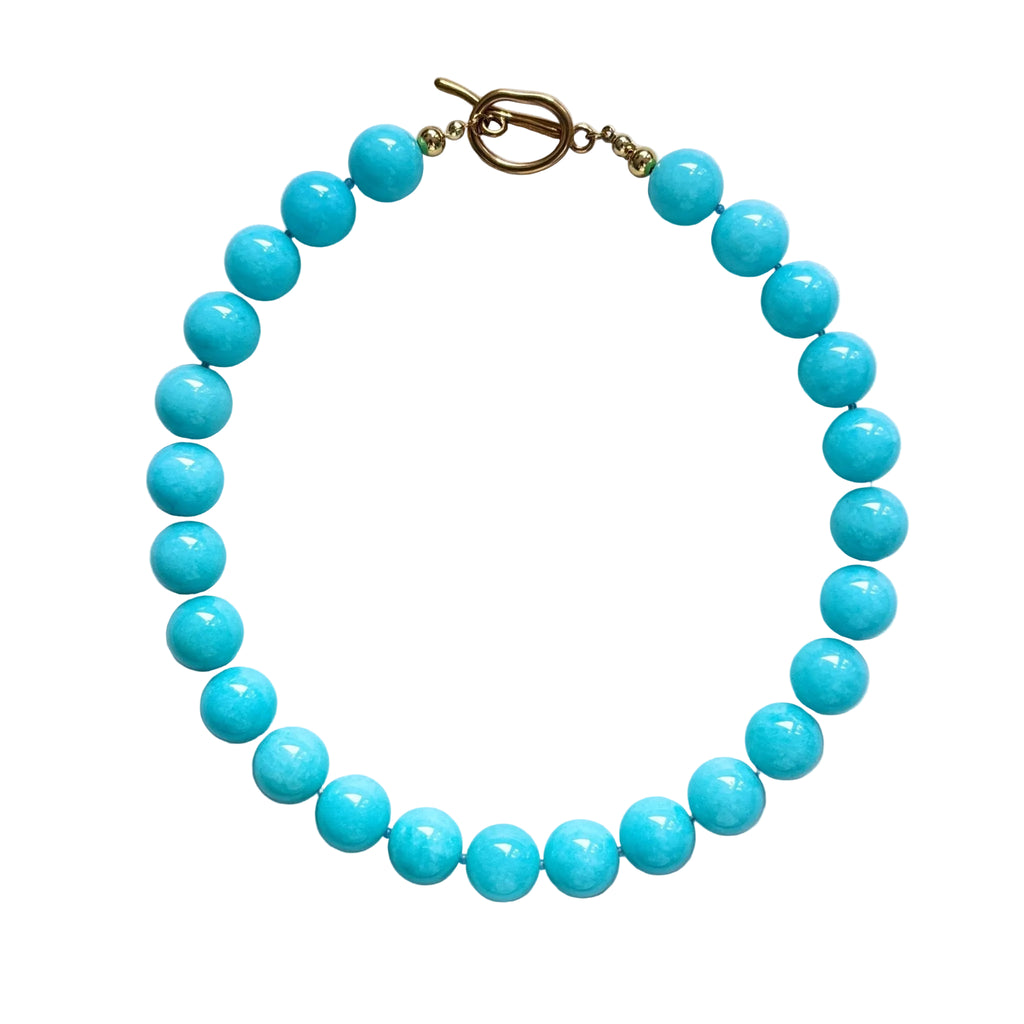 Blue Chalcedony Necklace