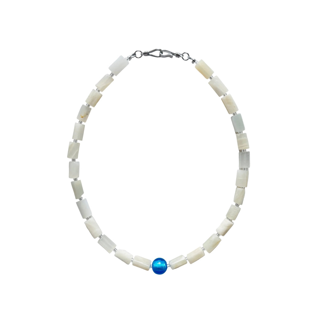 Blue Dot Necklace