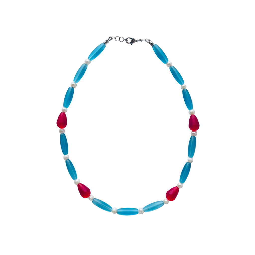 Blueberry Soda Necklace