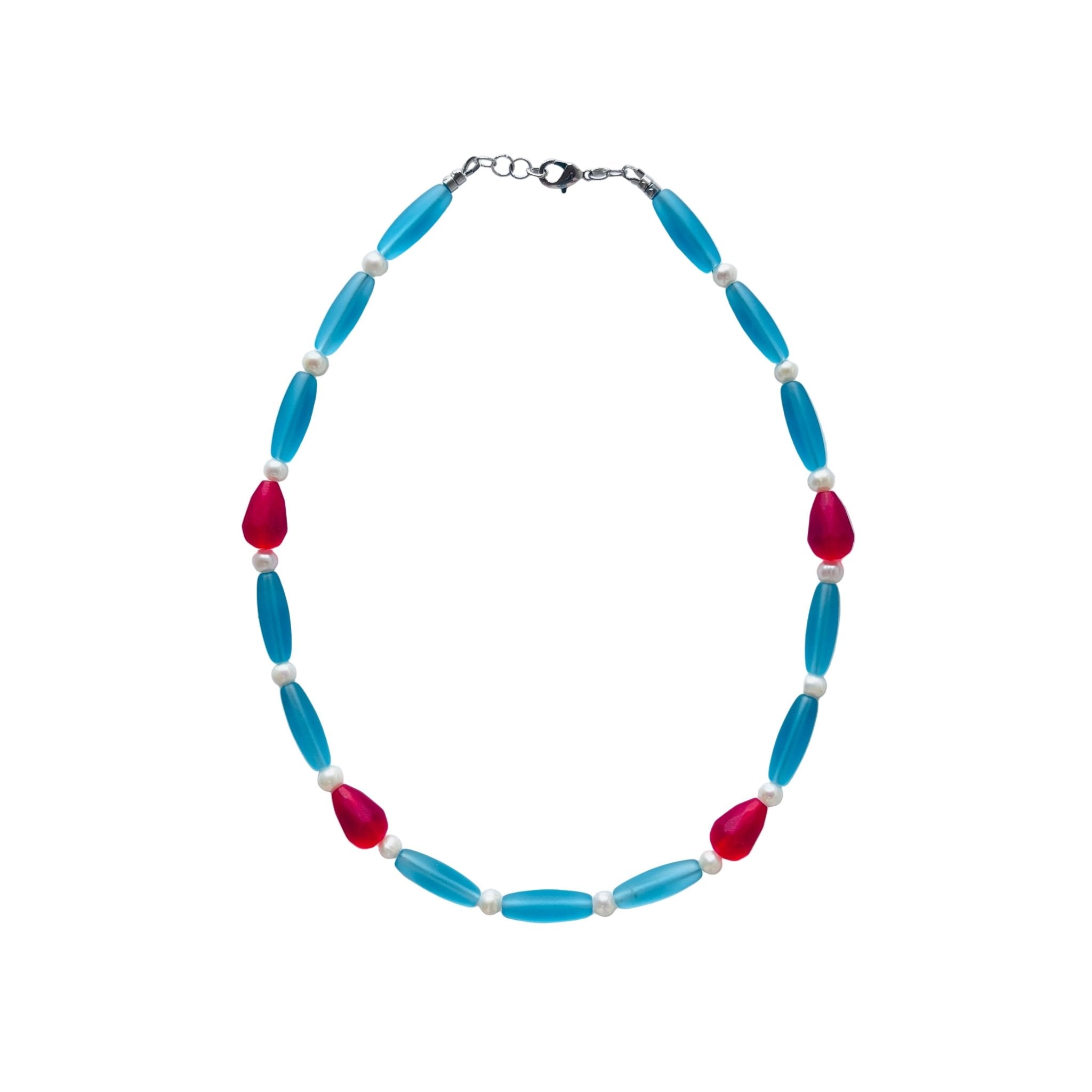 Blueberry Soda Necklace