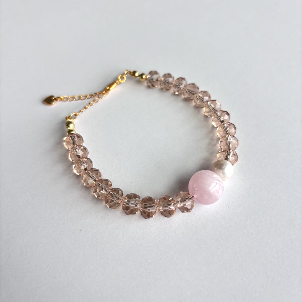 Detail of Blush Glow Bracelet