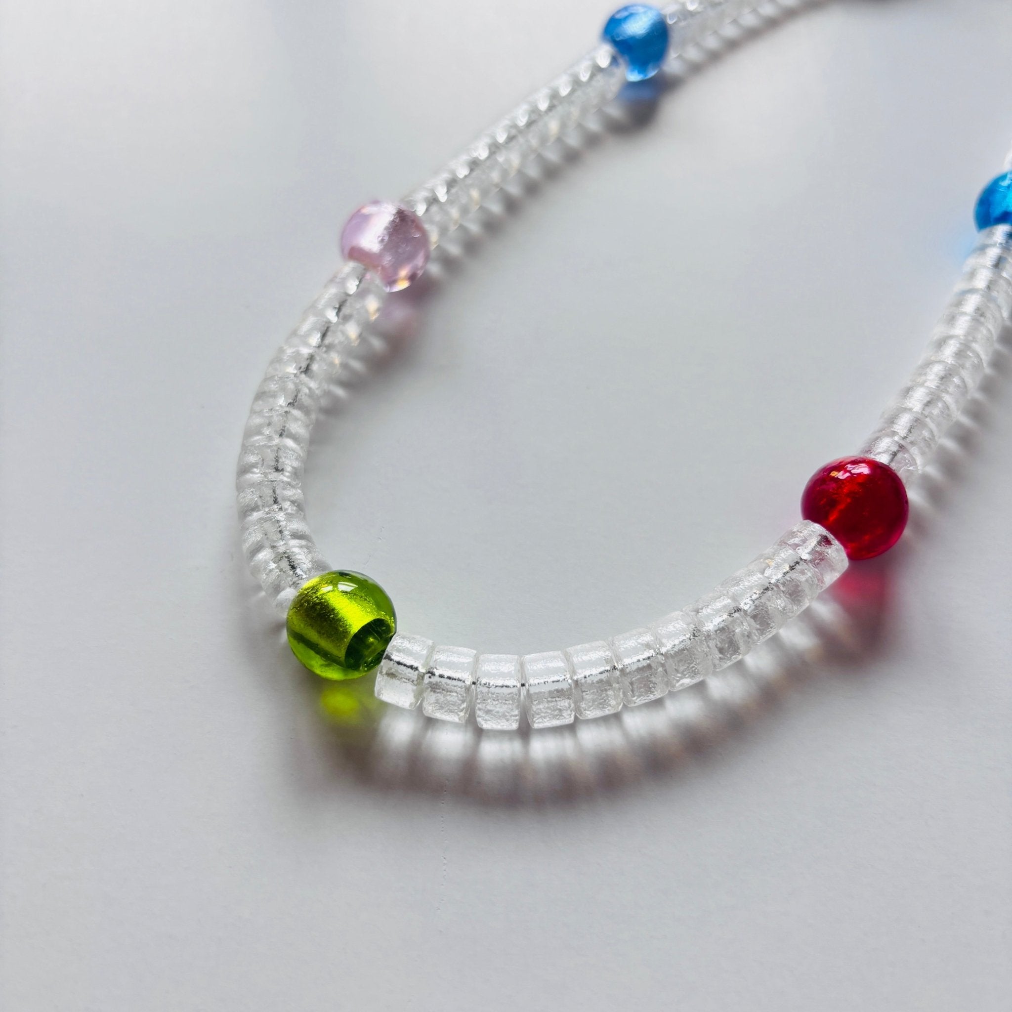 Detail of Glass Garden Necklace