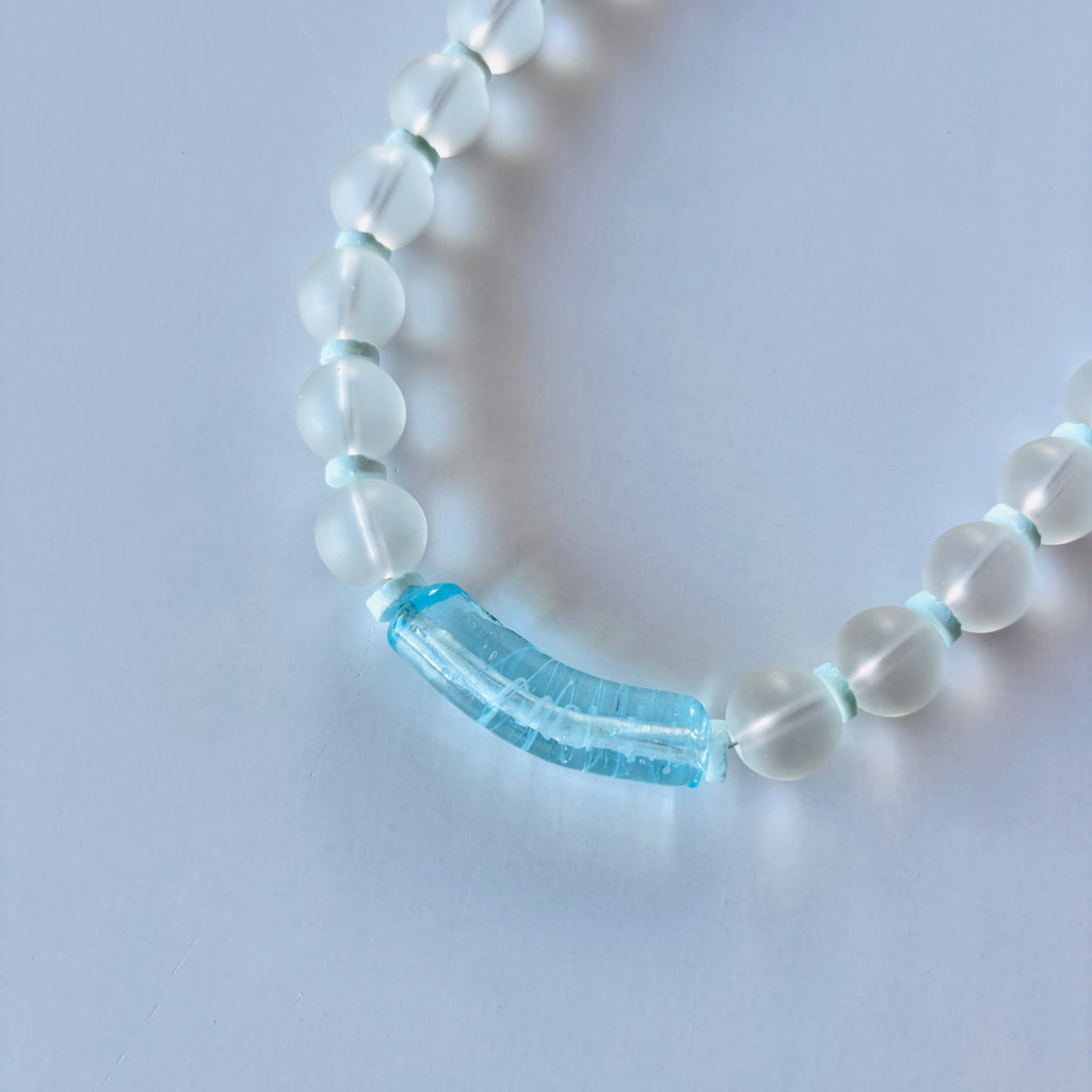 Detail of Iceland Sky Necklace