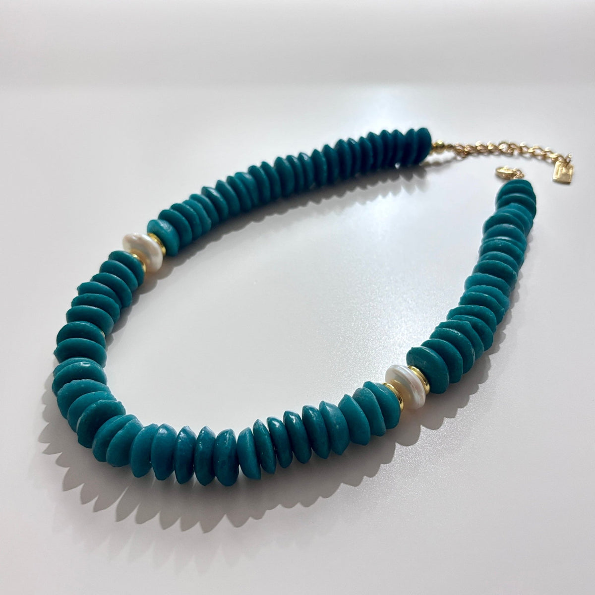 Detail of Mediterranean Blue Necklace