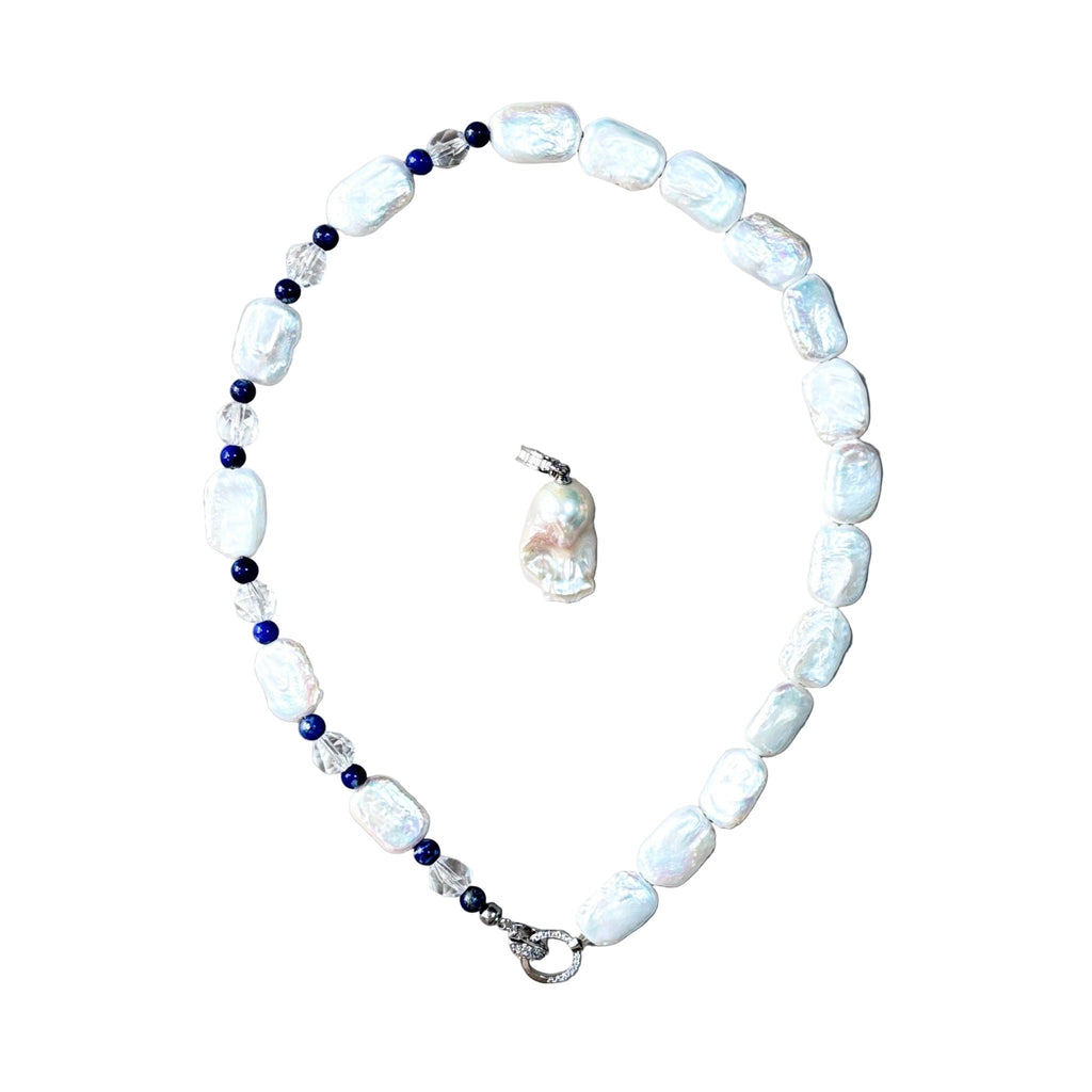 Moon Tide Pearl Necklace