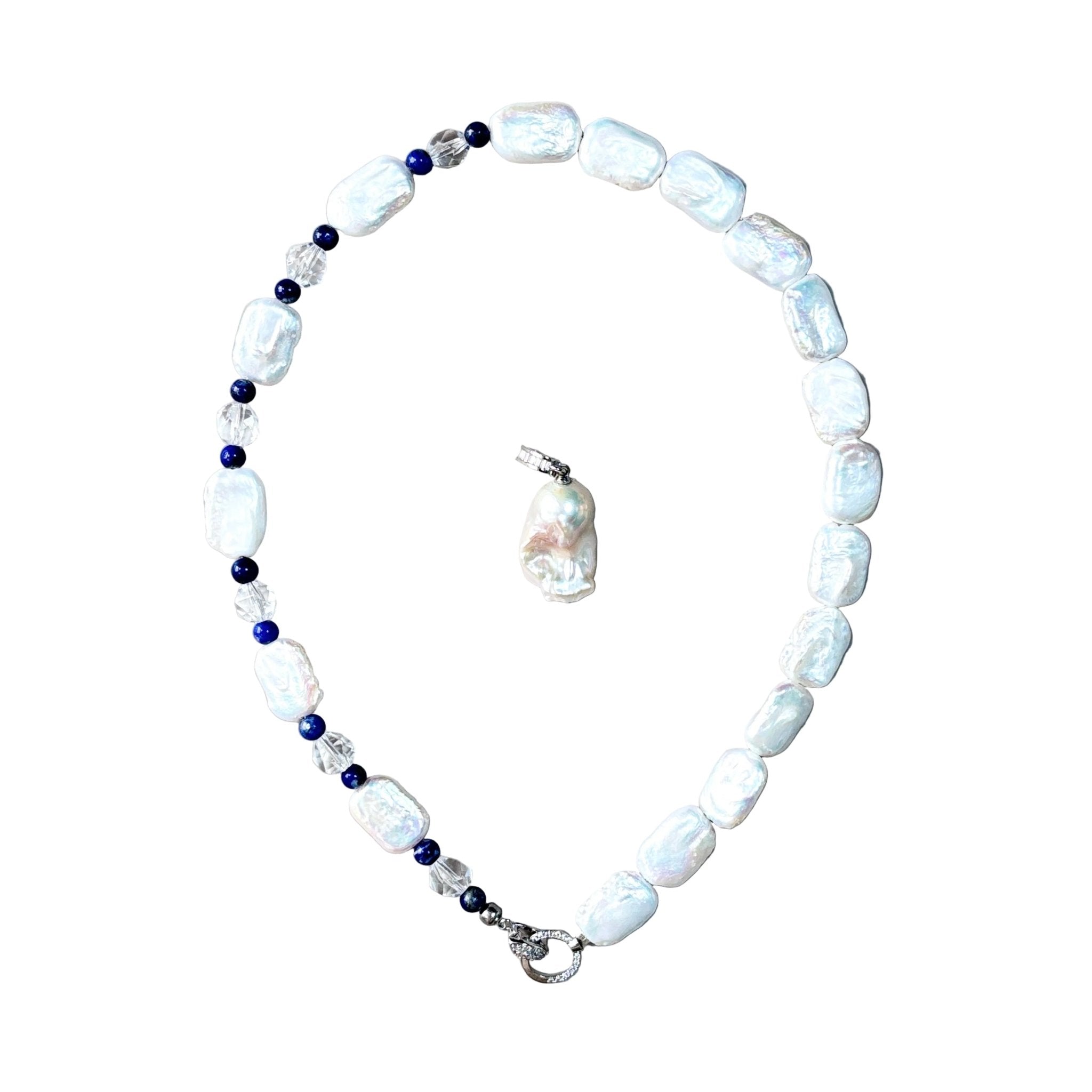 Moon Tide Pearl Necklace