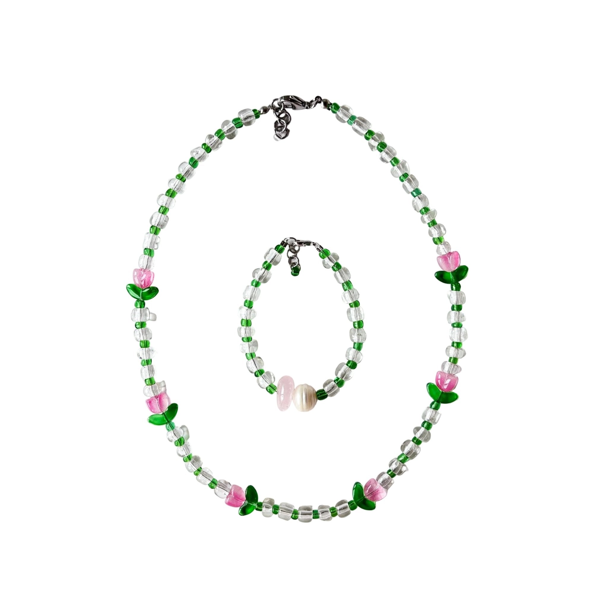 My Flower Garden Necklace Set