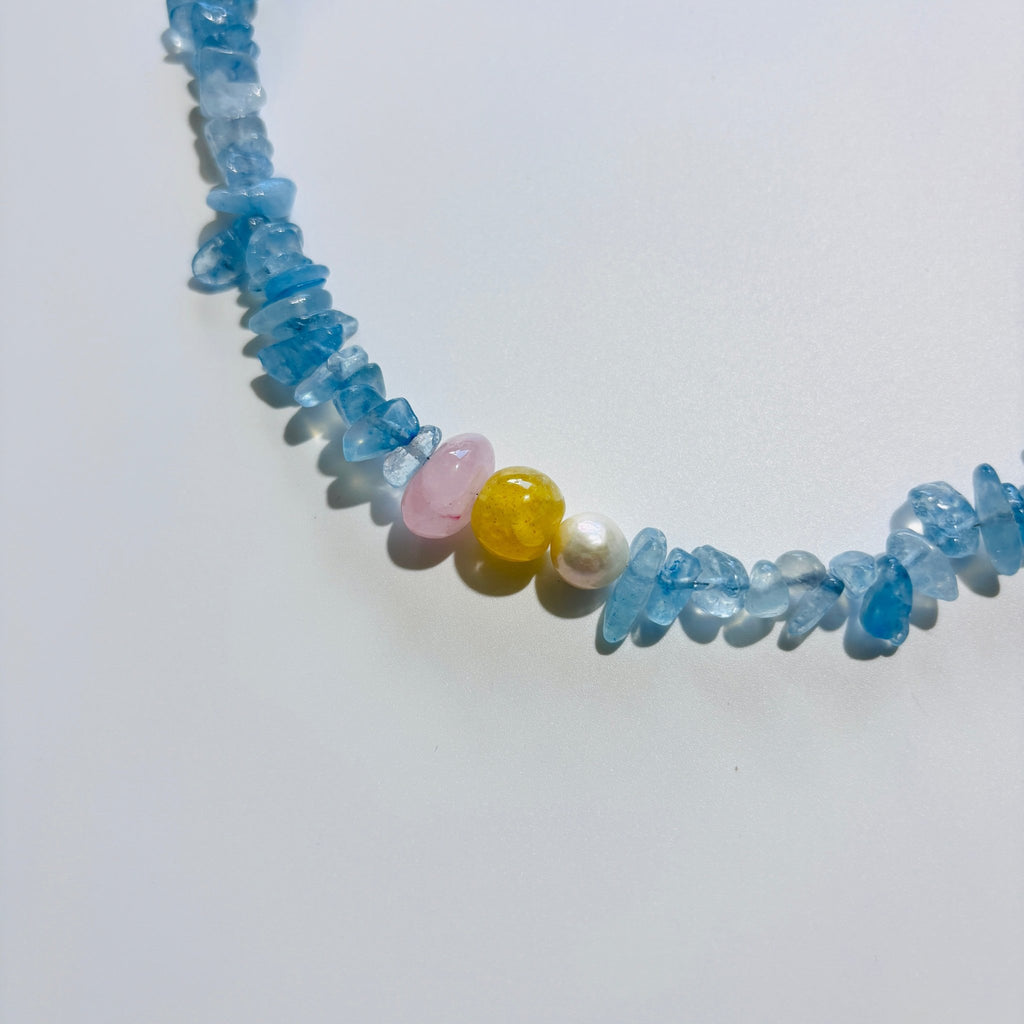 Detail of Ocean Bloom Necklace