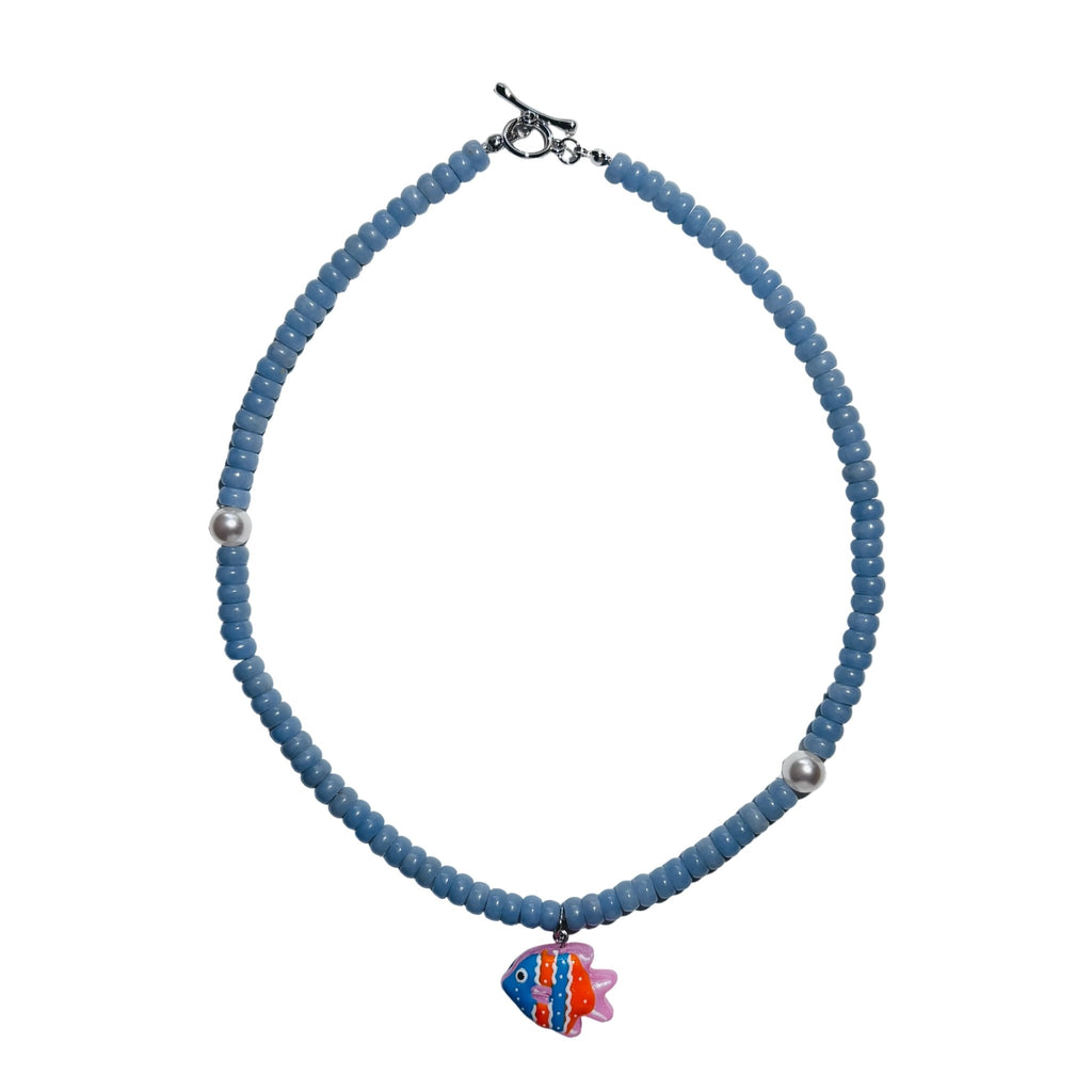 Ocean Fish Charm Necklace