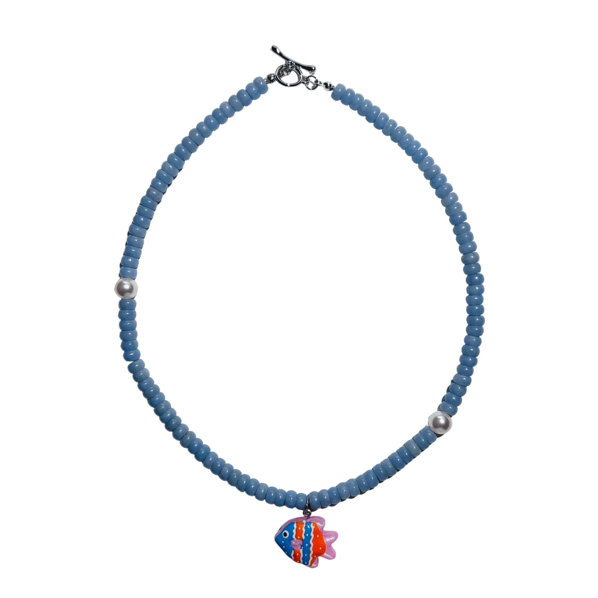 Ocean Fish Charm Necklace