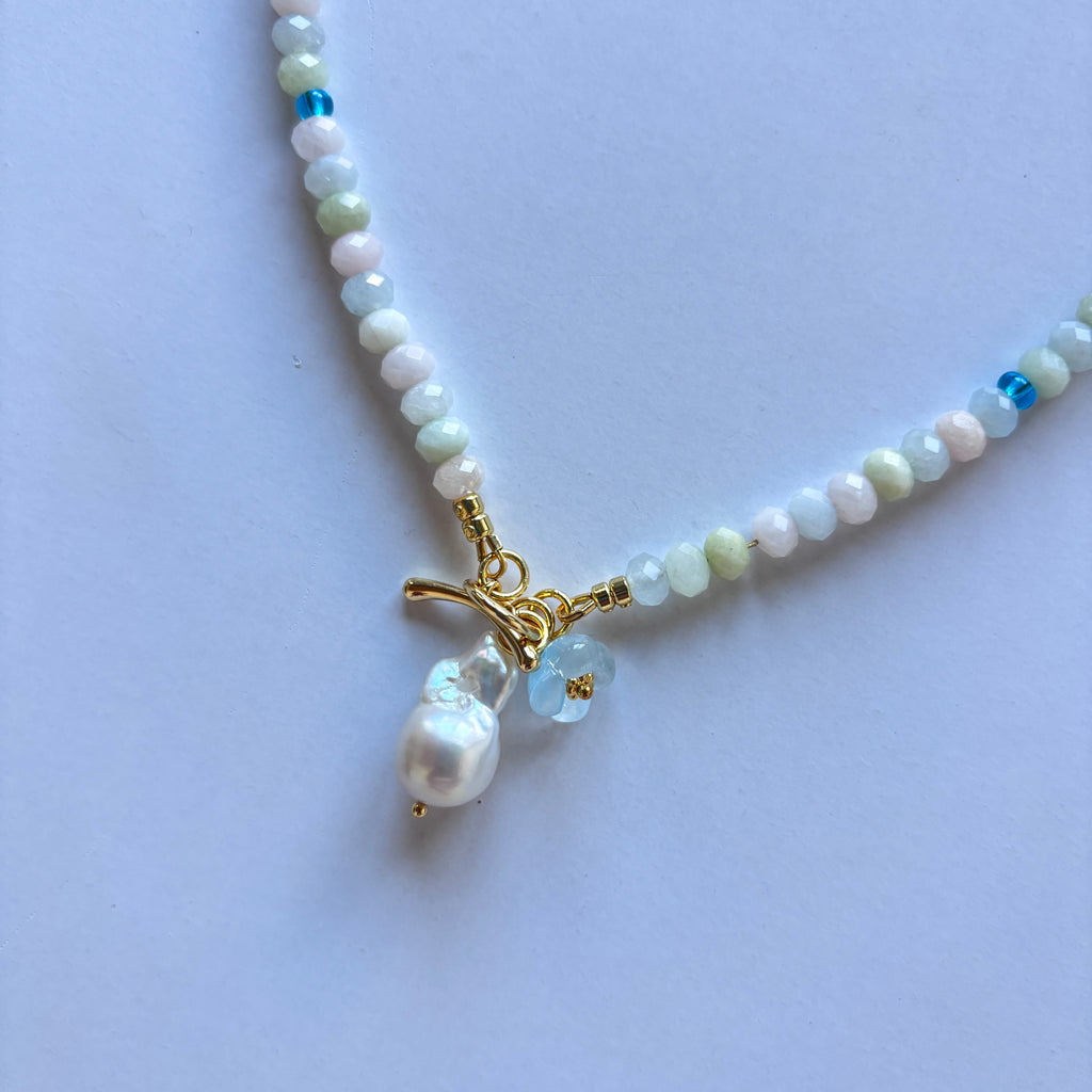 Detail of Pastel Dream Necklace