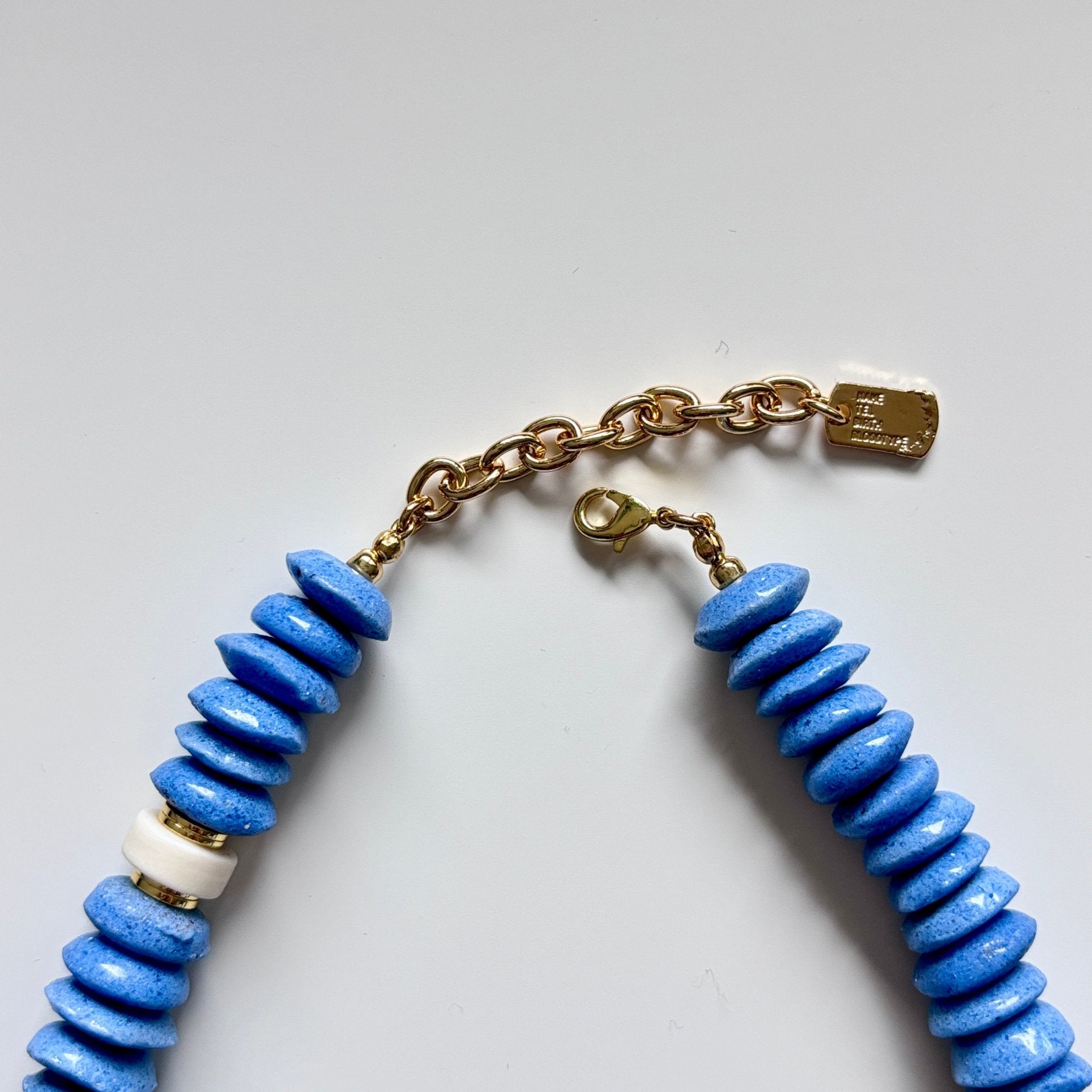 Pearl Drift - Glass Bead & Baroque Pearl Necklace