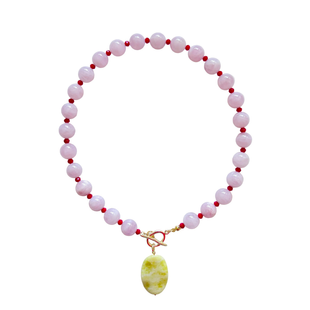 Rosy Bloom Necklace