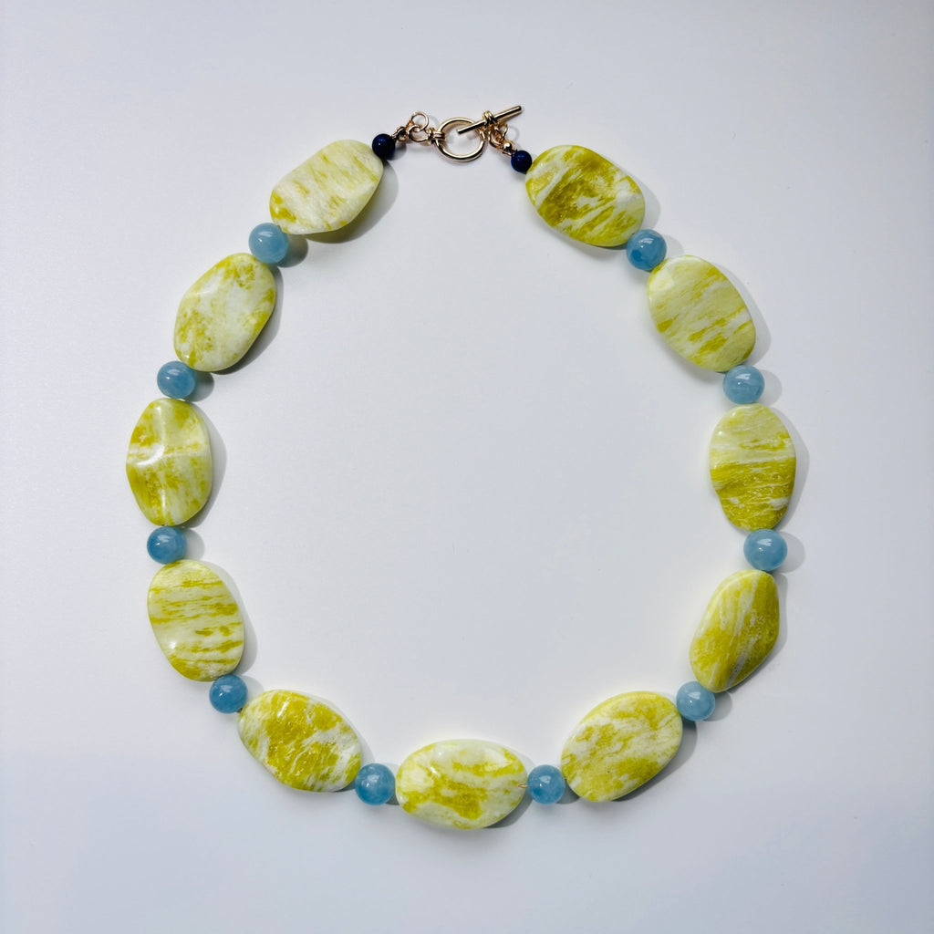 Spring Bloom - Natural Stone Necklace