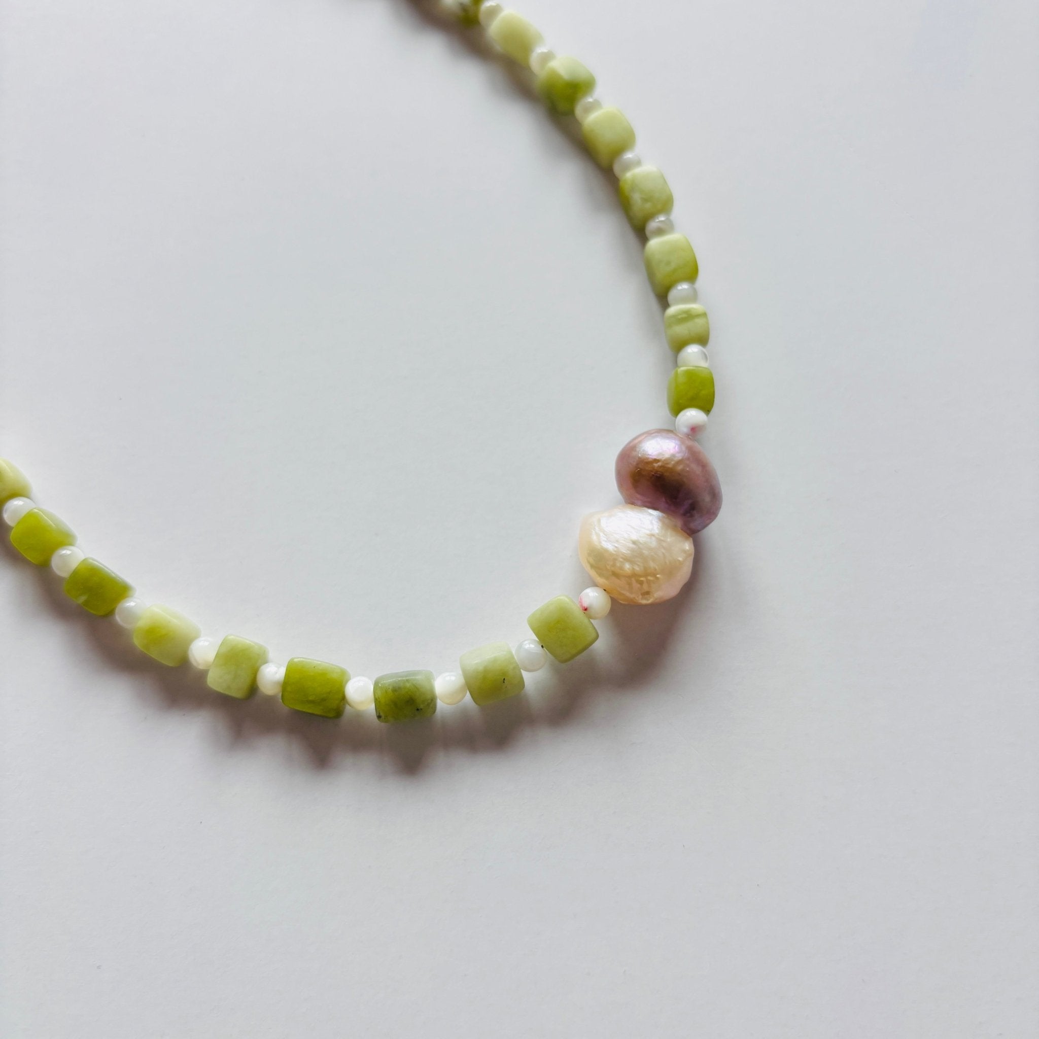 Detail of Spring Dew Necklace