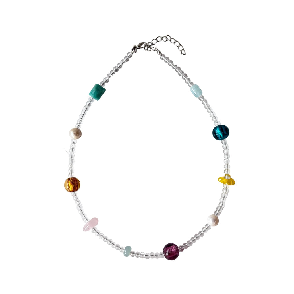 Summer Palette Necklace Purple