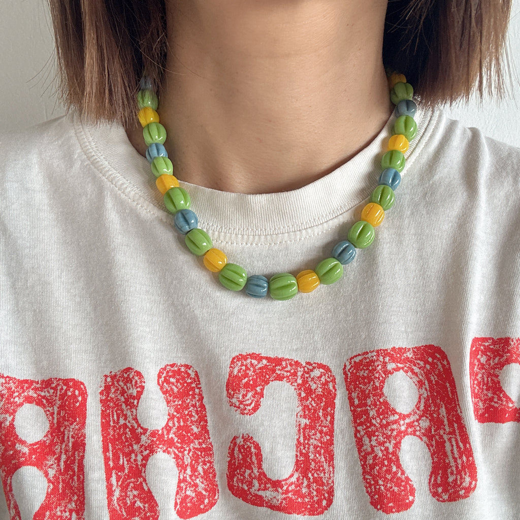 Model wearing Summer Sorbet Necklace