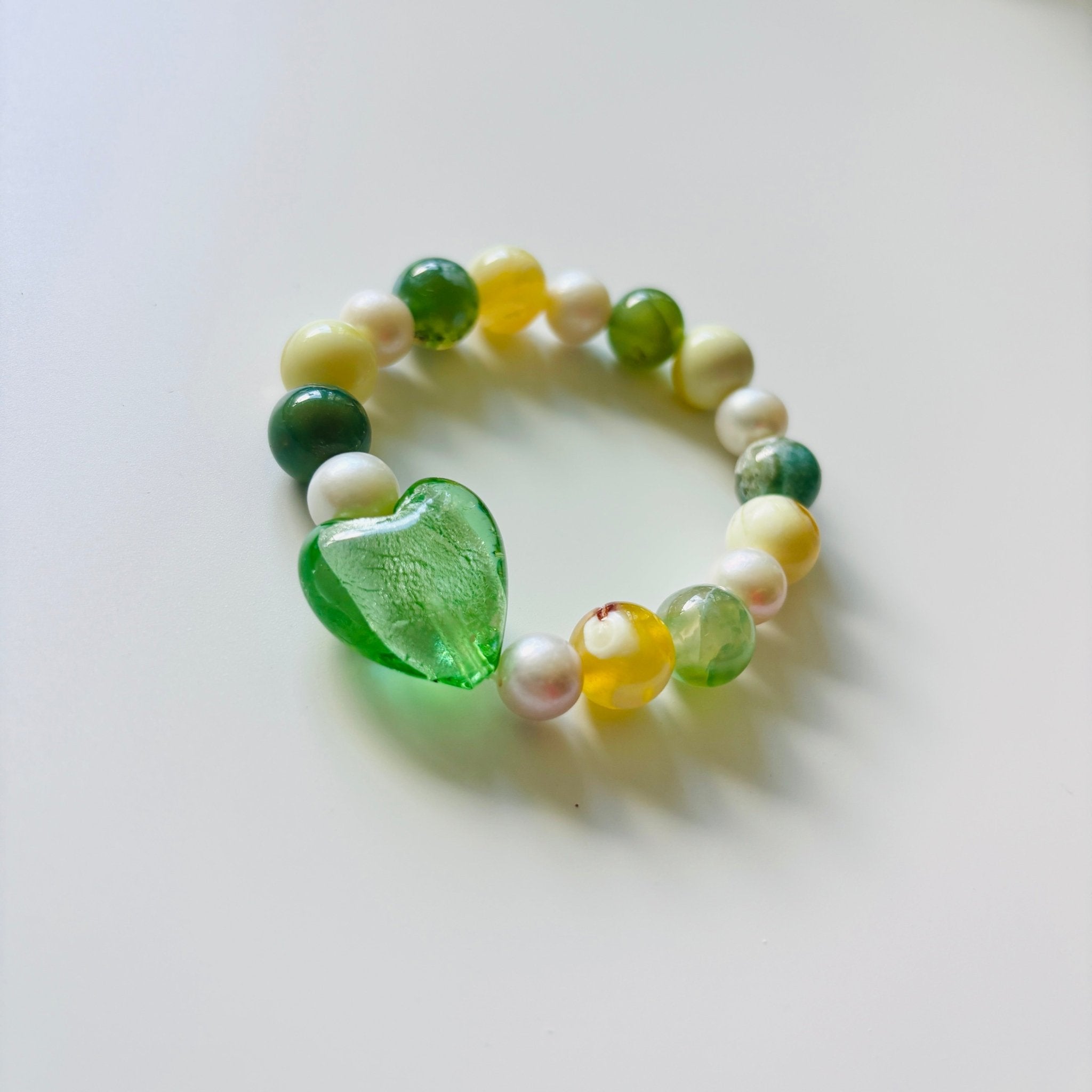 Detail of Sunlit Garden Bracelet