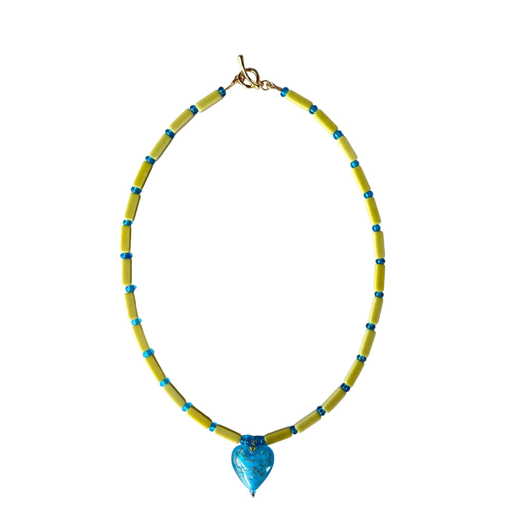 Sunlit Heart Necklace