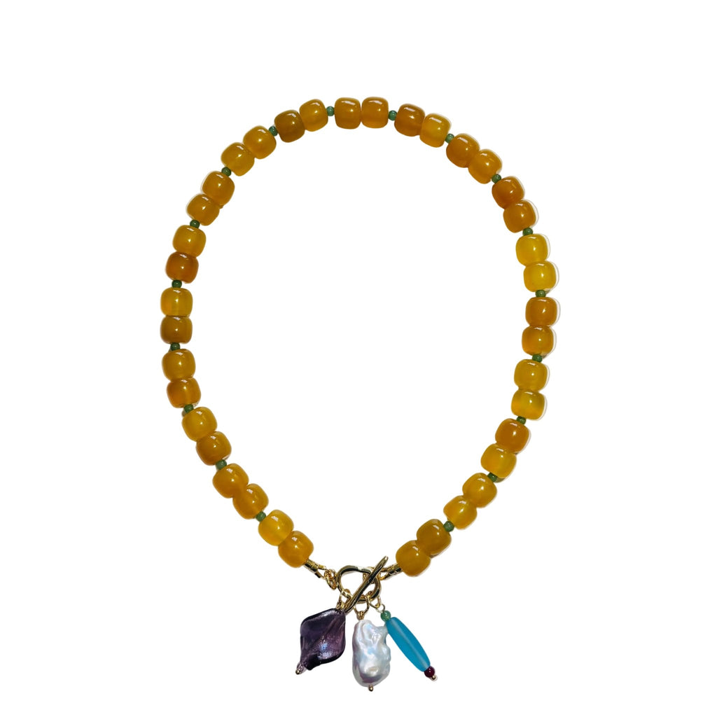 Sweet Honey Necklace with Pendant