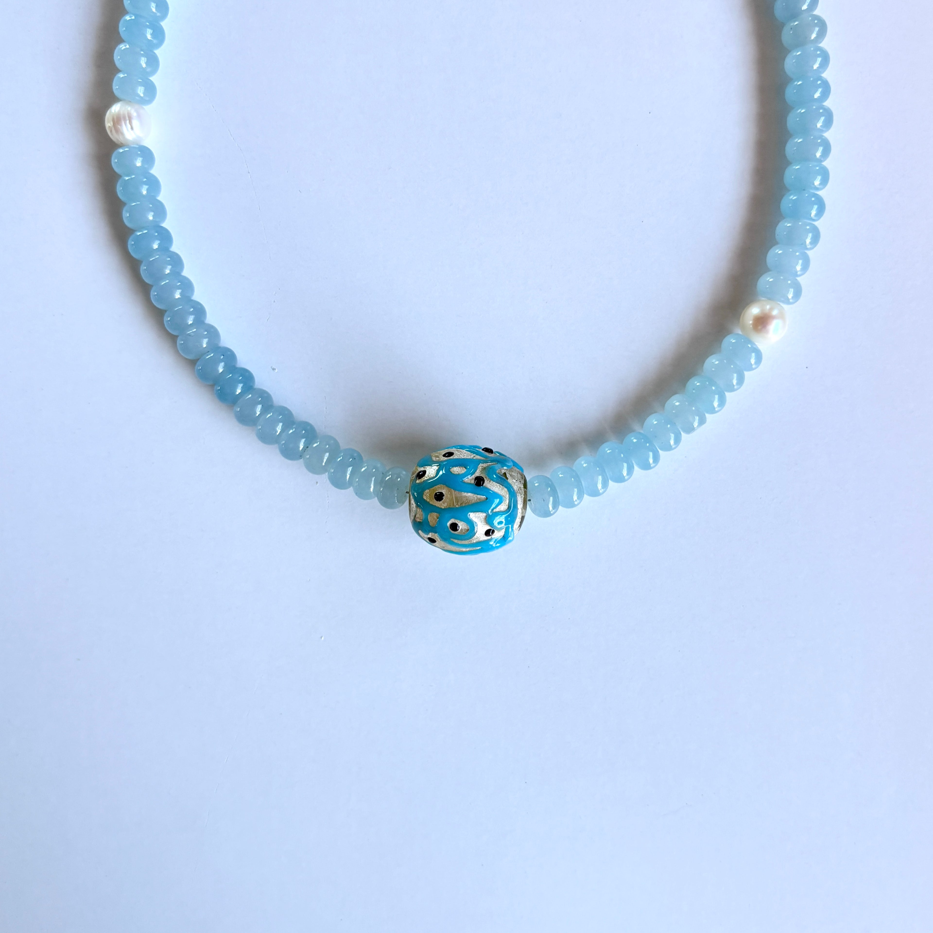 Detail of Touch the Sky Necklace